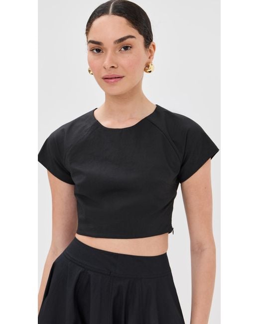Azeeza Black Aura Top