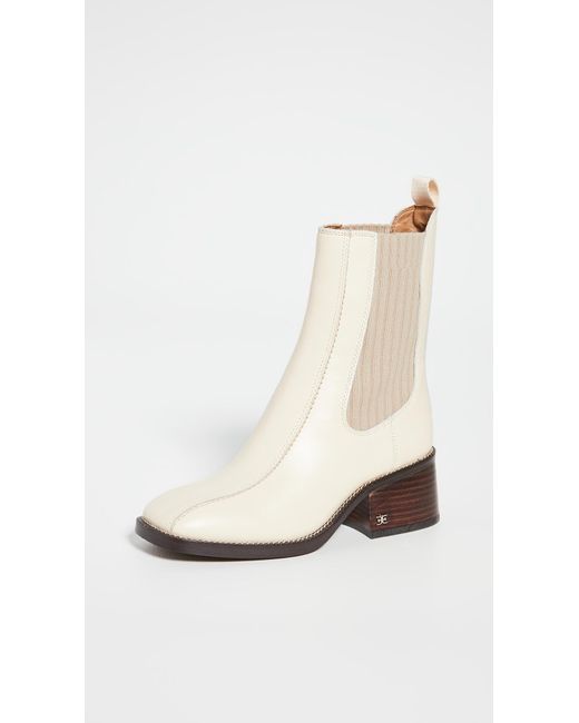 Sam Edelman Dasha Boots in White | Lyst