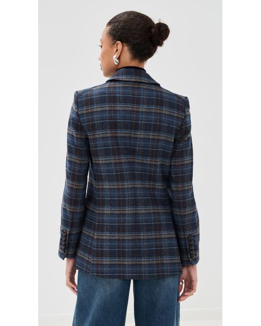 Veronica Beard Blue Oria Dickey Jacket