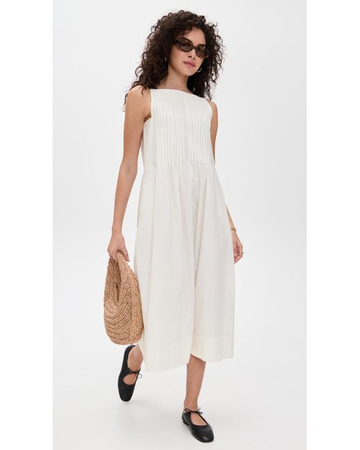 Sea White Adele Sportswear Tank Dress
