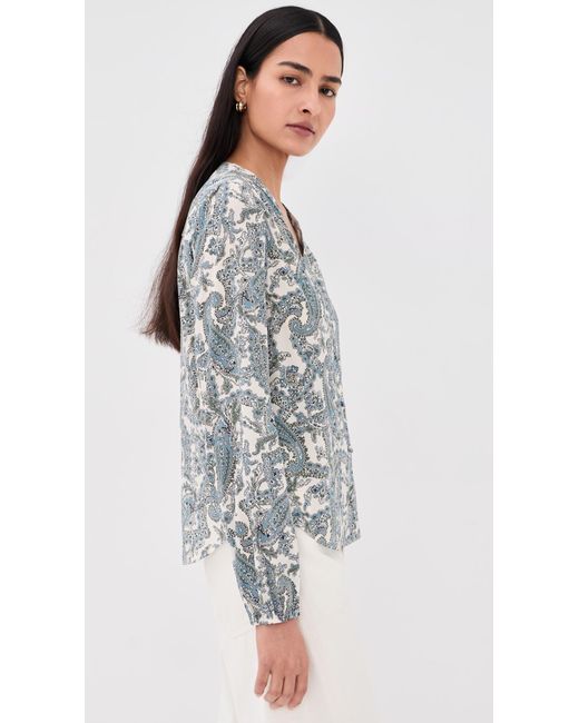 Veronica Beard Multicolor Farah Blouse