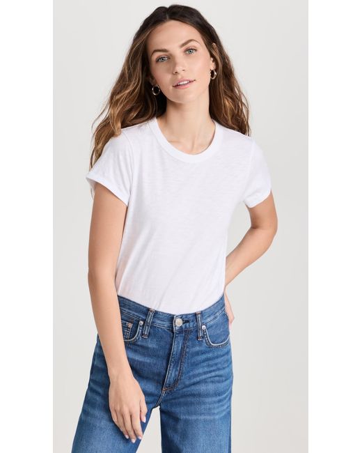 Rag & Bone White The Tee