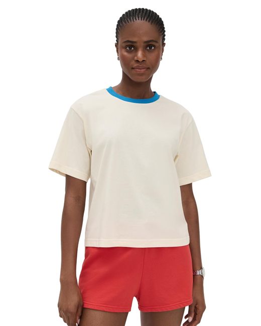 Le Bos Red Rory Ringer Tee