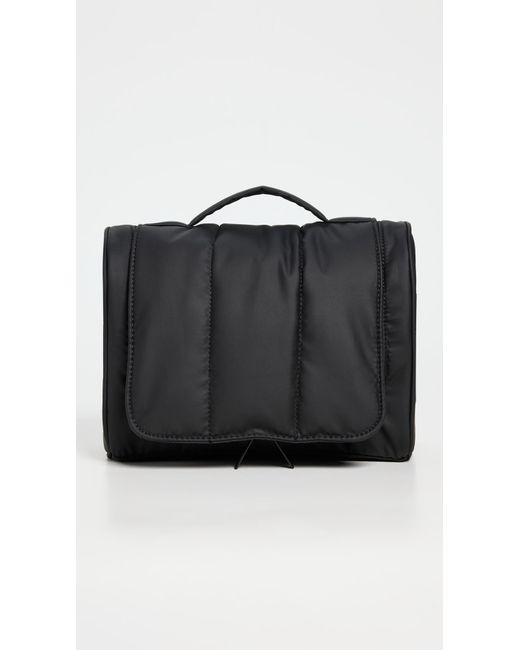 CALPAK Black Luka Hanging Toiletry Kit