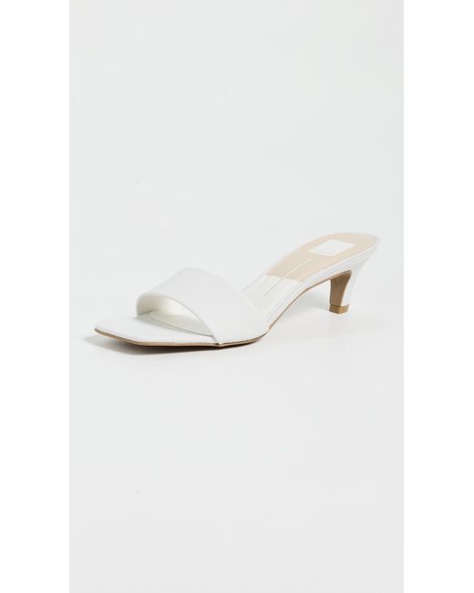 Dolce Vita White Rexa Sandals