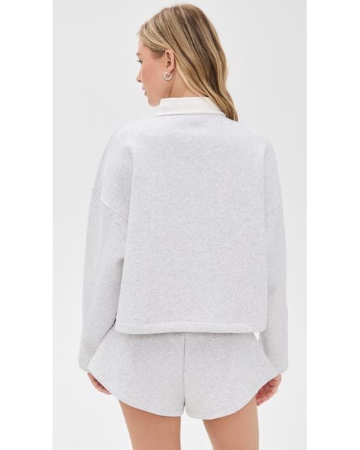 PORT DE BRAS White Sofia Sweater