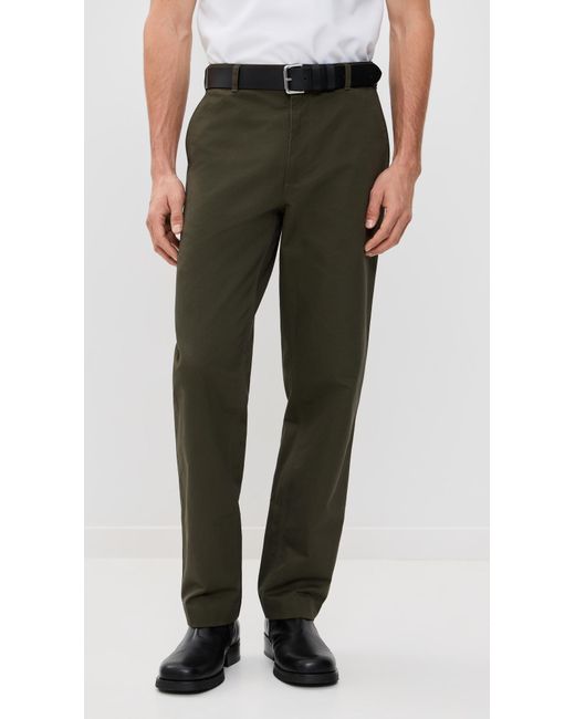 Reigning Champ Black Cotton Chino Freshman Standard Pants for men