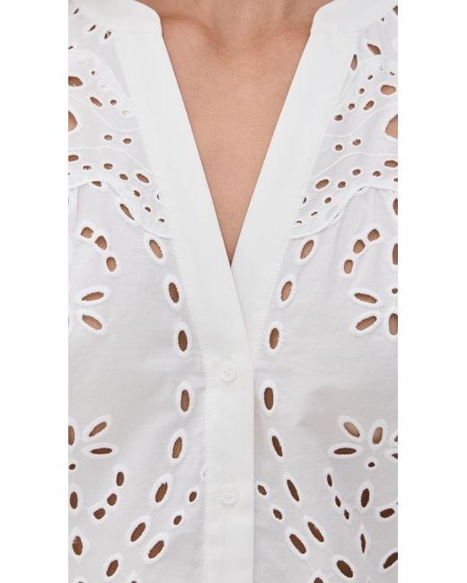 Ba&sh White Beatrice Shirt