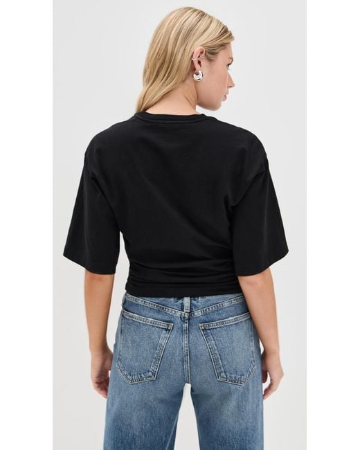 Agolde Black Shari Tee