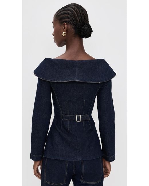 ALIGNE Blue Elle Denim Jacket