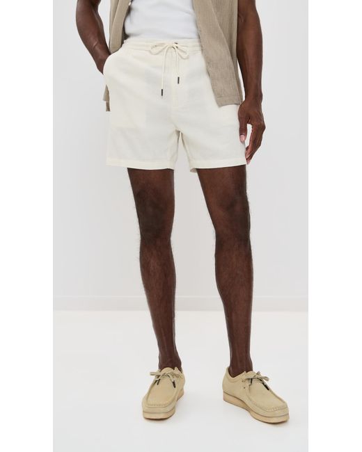 Rails Black Archer Drawstring Shorts 6 for men
