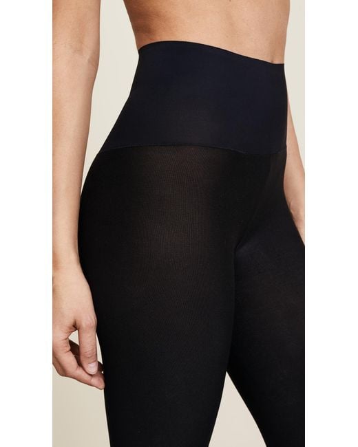 Commando Semi-opaque Tights, Black