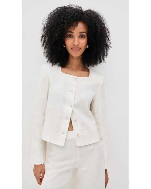 Posse White Emma Jacket
