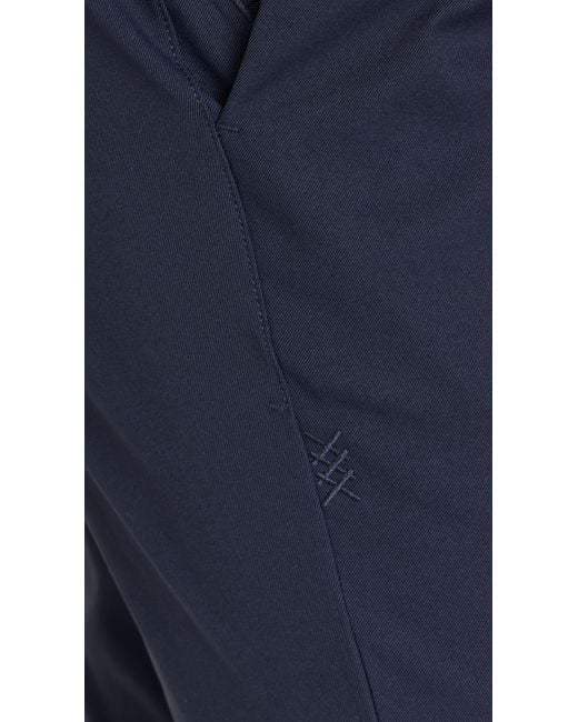 Rhone Blue Gotham Slim Pants for men