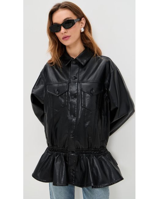 Agolde Black Rubik Jacket