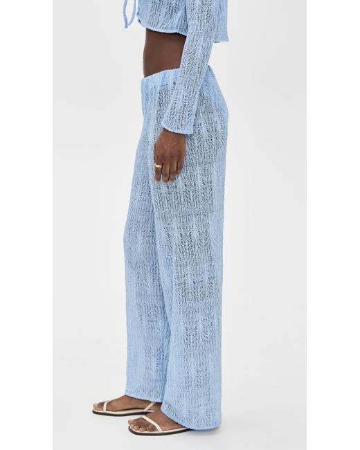 Peixoto Blue Evy Pants