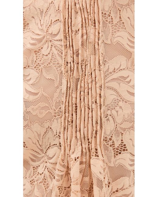 Rabanne Natural Mini Lace Top