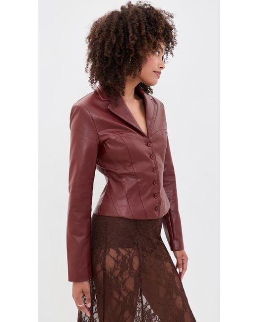 Lioness Red Merci Jacket