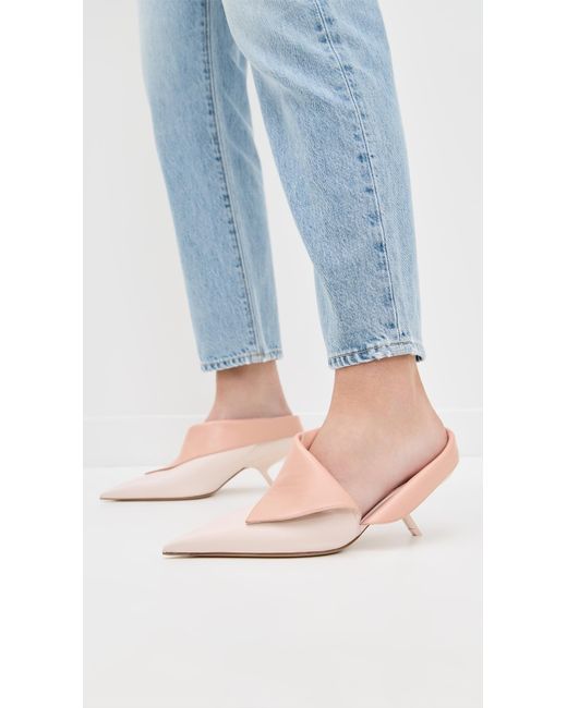 Ferragamo Pink Littyn Booties 55Mm