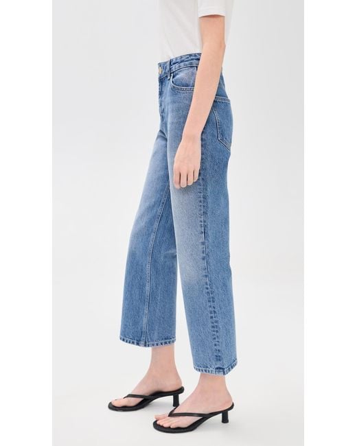 ALIGNE Blue Kick Flare Jeans