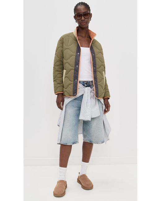 Ugg Green Jazlyn Quilted Jacket