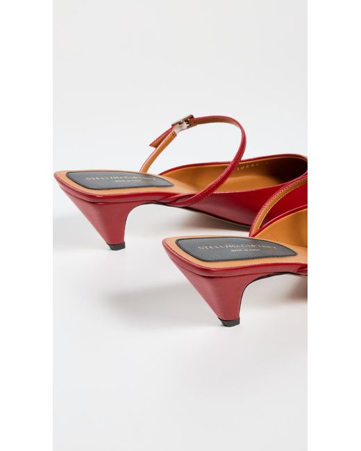 Stella McCartney Red Spur Alter Mat Pumps