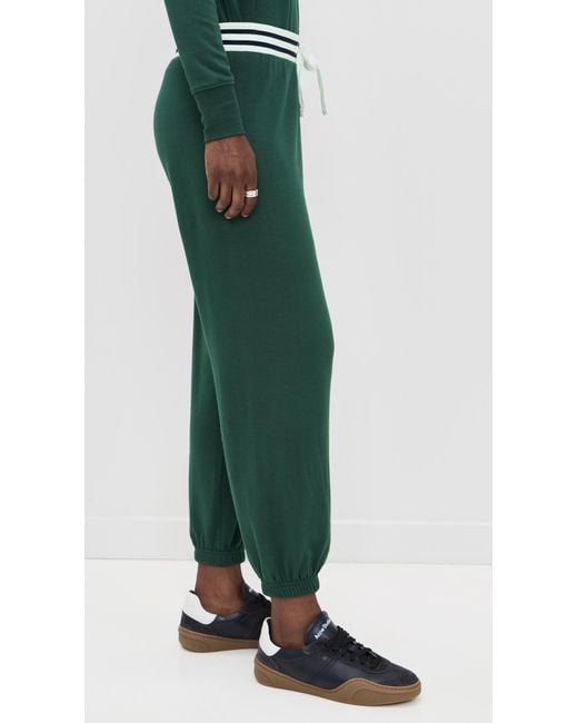 Splits59 Green Andie Oversized Fleece Sweatpants