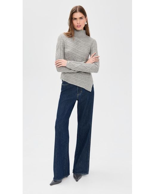 Staud Gray Sidney Sweater