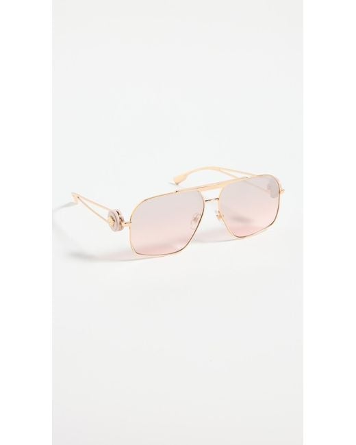 Versace Metallic Ve2269 Square Sunglasses