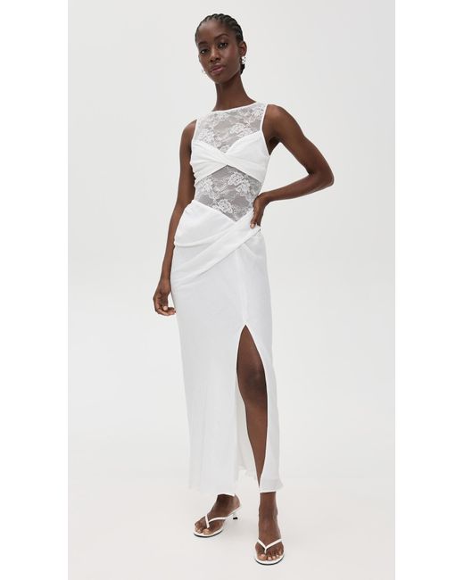 Significant Other White Nida Maxi Dress