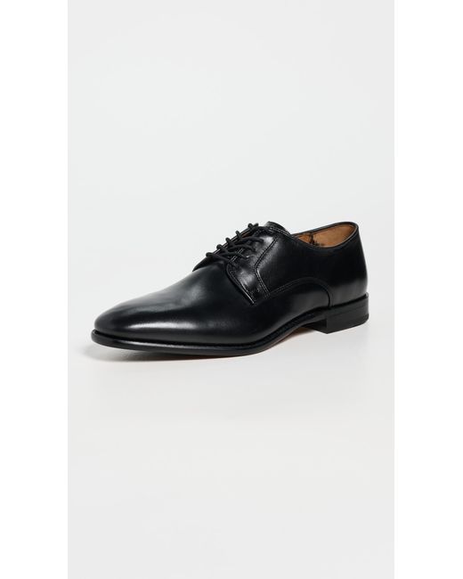 Allen Edmonds Black Smith Leather Lace Up Derbies for men