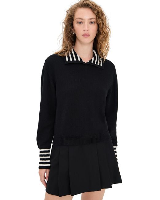 FRAME Black The Sailor Pullover