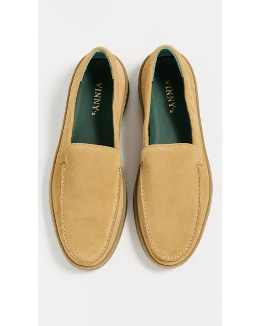 VINNY'S Multicolor Ezee Suede Slip On Loafers for men