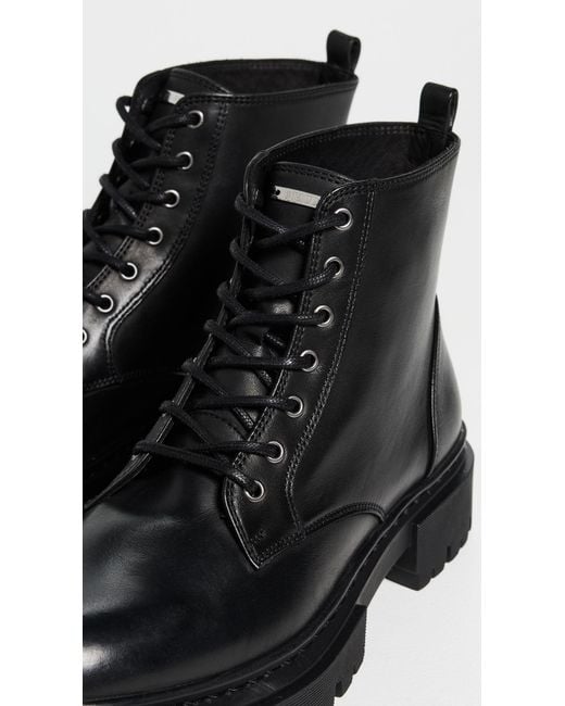 Staud Black Henry Combat Boots