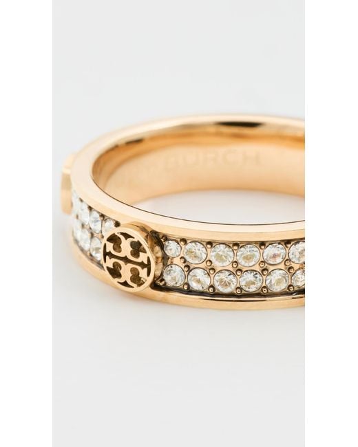 Tory Burch Multicolor Miller Stud Ring