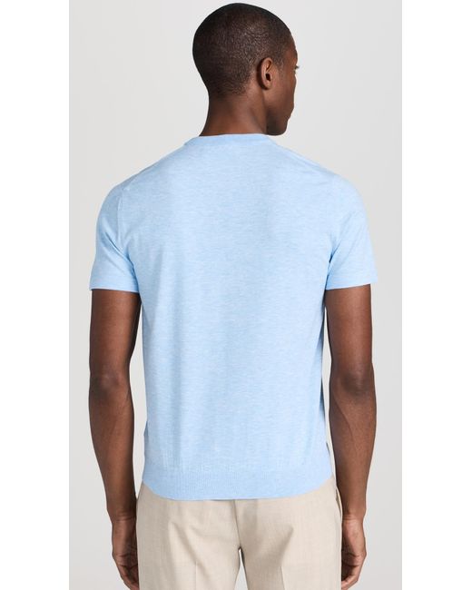 Theory Blue Arior Tee In Ight Bien Kyight Eange for men
