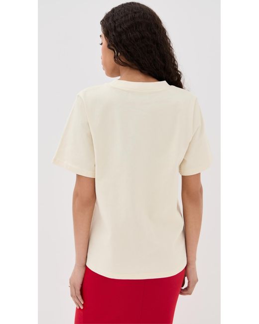 Le Bos White Call Your Mom Tee