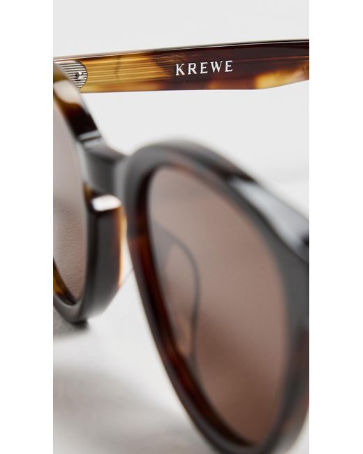 Krewe Black Barrett Sunglasses