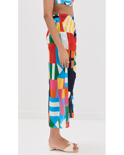 Staud Multicolor Angelica Skirt