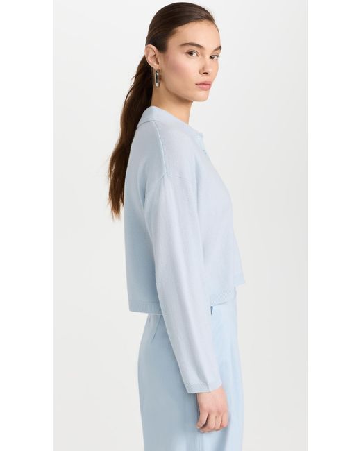 SABLYN Blue Sycaore Cashere Pullover Sweater