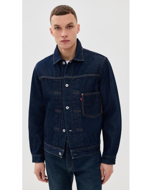 Levi's Blue Type I Trucker Jacket for men