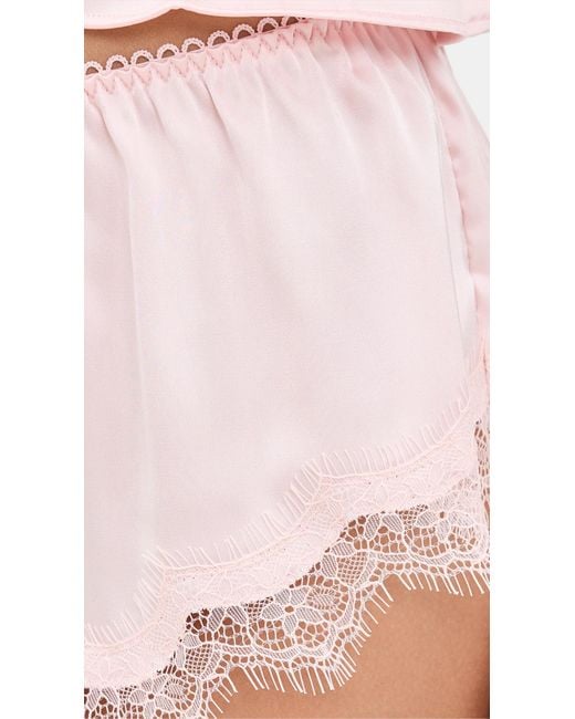 KAT THE LABEL Pink Sorrento Shorts