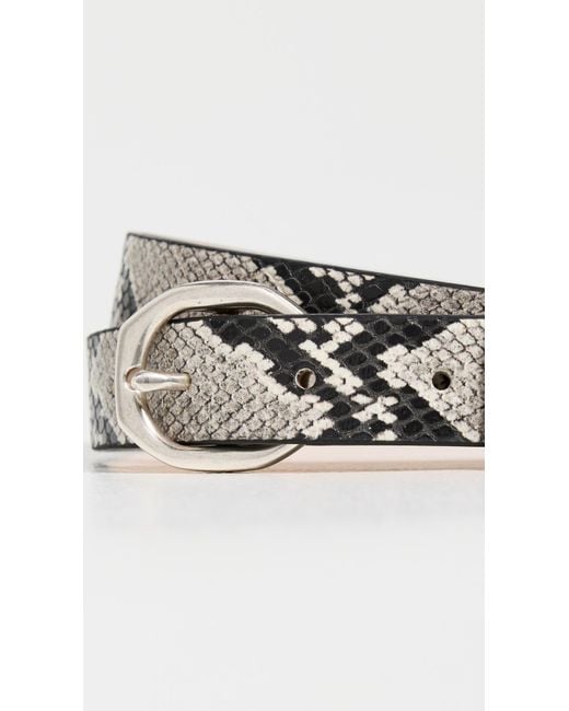 Rag & Bone Black Small Audrey Belt