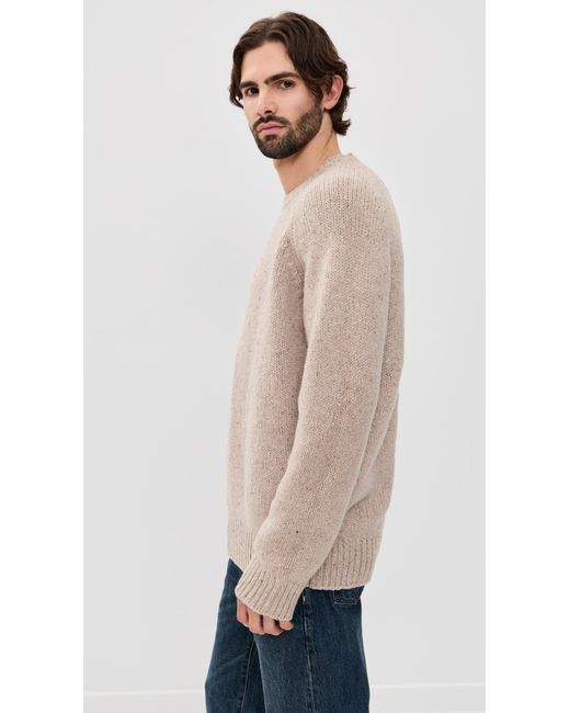 A.P.C. Natural A. P.C. Pullover Harris Sweater for men