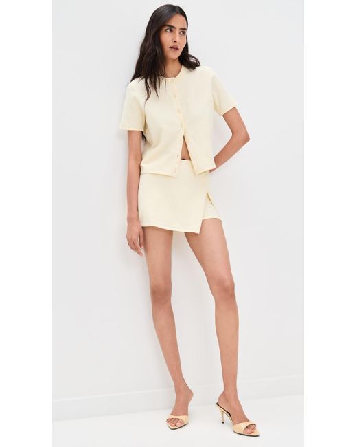 Le Bos Natural Cotton Skort