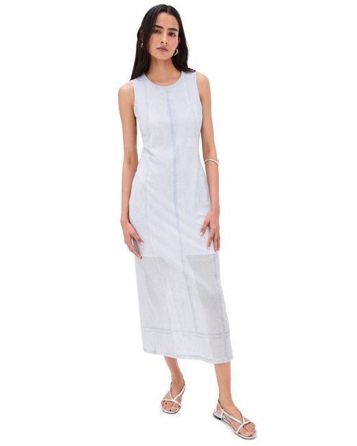 Rag & Bone Multicolor Miramar Mesh Midi Dress