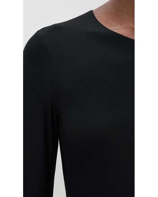 Commando Black Butter Long Sleeve Crew Neck