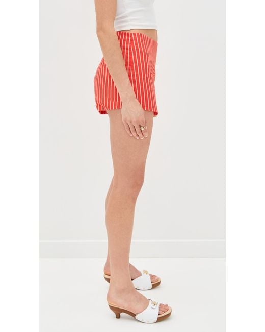 Bailey Rose Red Mini Skort