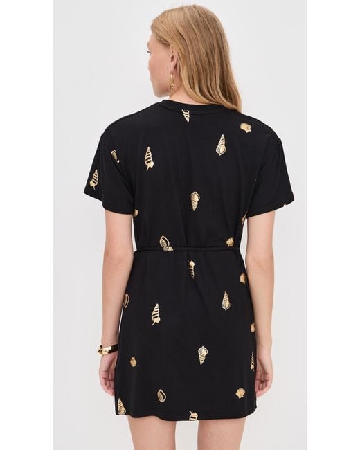 Never Fully Dressed Black Shell Mini Leia Dress