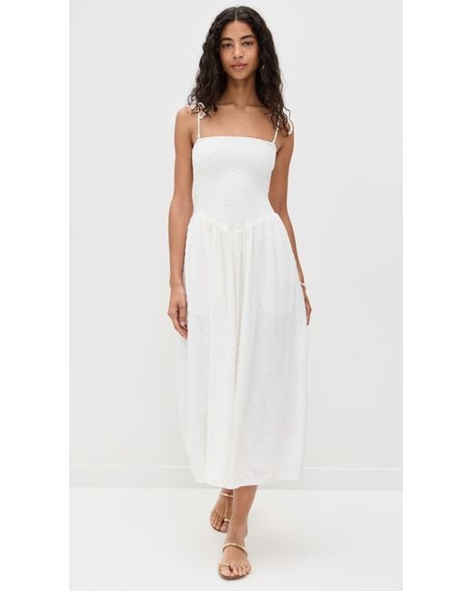 Wayf White Melody Convertible Dress